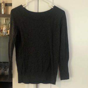 LOFT grey sweater size medium